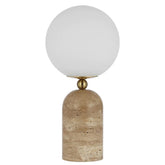 Telbix Lighting Table Lamps Gina Table Lamp Beige, Black Lights-For-You